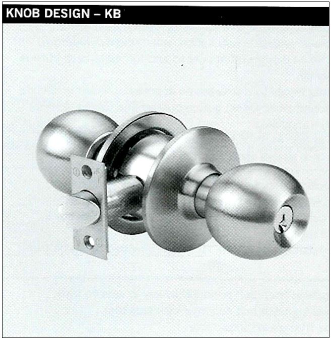 Dorma Knob Type Lockset Ck800 Series New Gold Bond Marketing